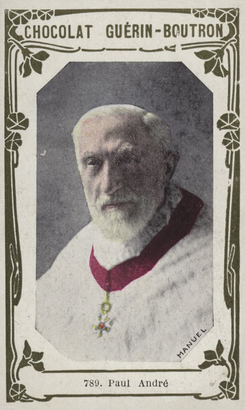 Paul Andre (farvet foto) af French School
