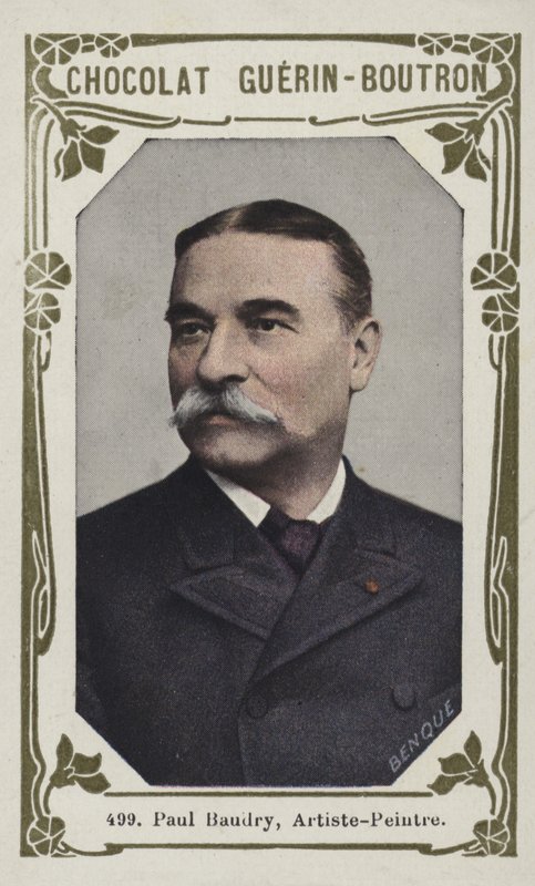 Paul Baudry, maler (farvet foto) af French School