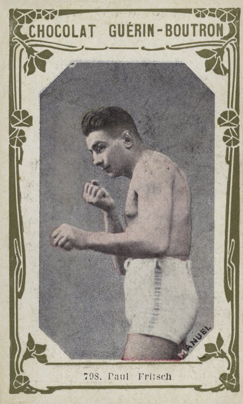 Paul Fritsch (farvet foto) af French School