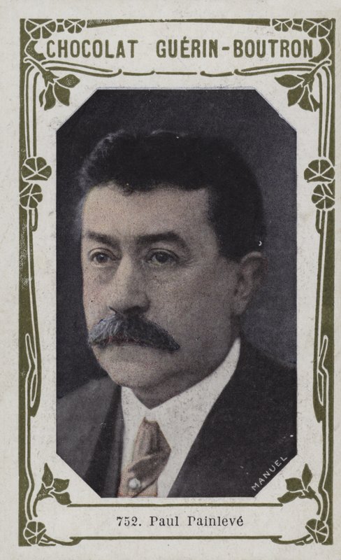 Paul Painleve (farvet foto) af French School