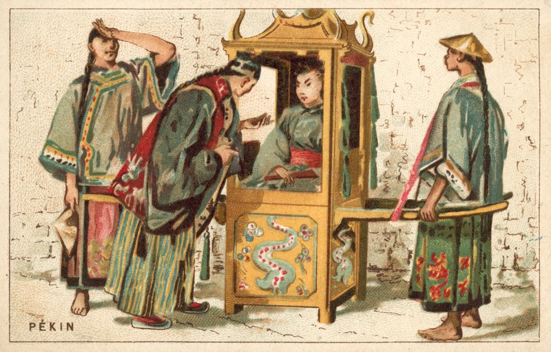 Peking (chromolitho) af French School