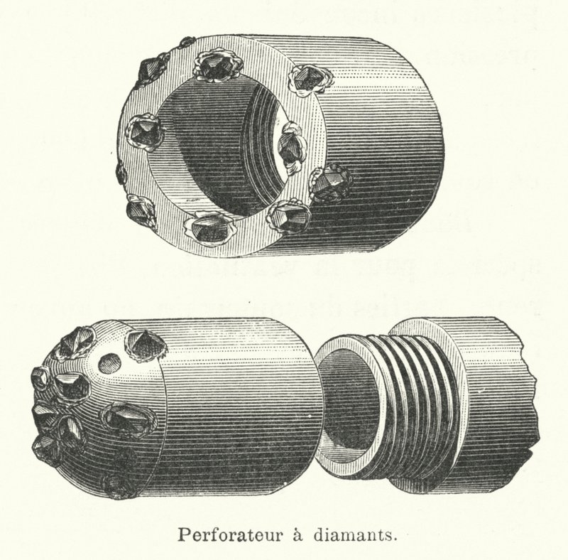 Diamantstanse (gravering) af French School