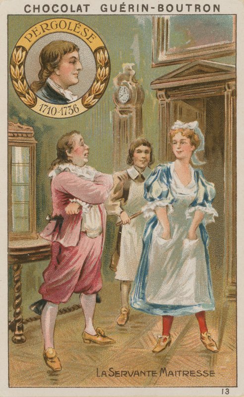 Pergolese, Tjenerfruen af French School