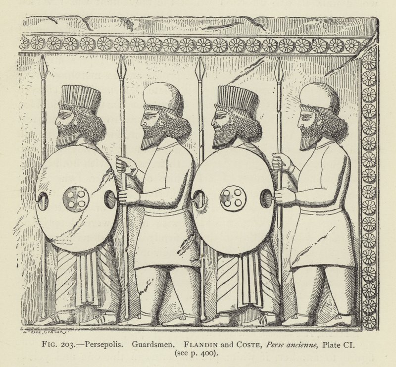 Persepolis, Vagtmænd af French School