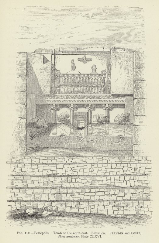 Persepolis, Grav mod nordøst, Højde af French School