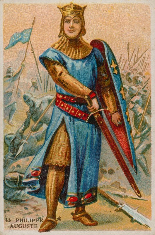 Filip II Augustus af French School