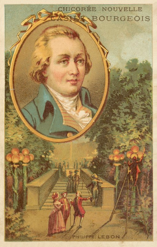 Philippe Lebon, fransk ingeniør og kemiker (chromolitho) af French School