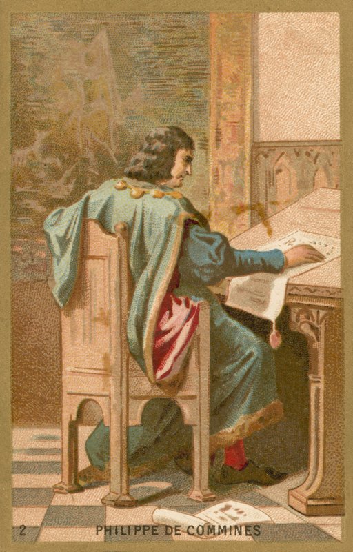 Philippe de Commines, flamsk forfatter og diplomat af French School