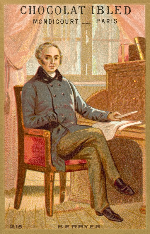 Pierre-Antoine Berryer, fransk advokat og politiker (chromolitho) af French School