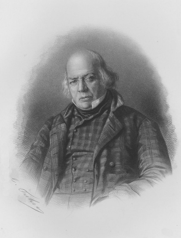 Pierre-Jean de Beranger af French School
