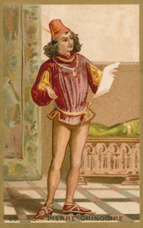 Pierre Gringoire, fransk digter og dramatiker af French School