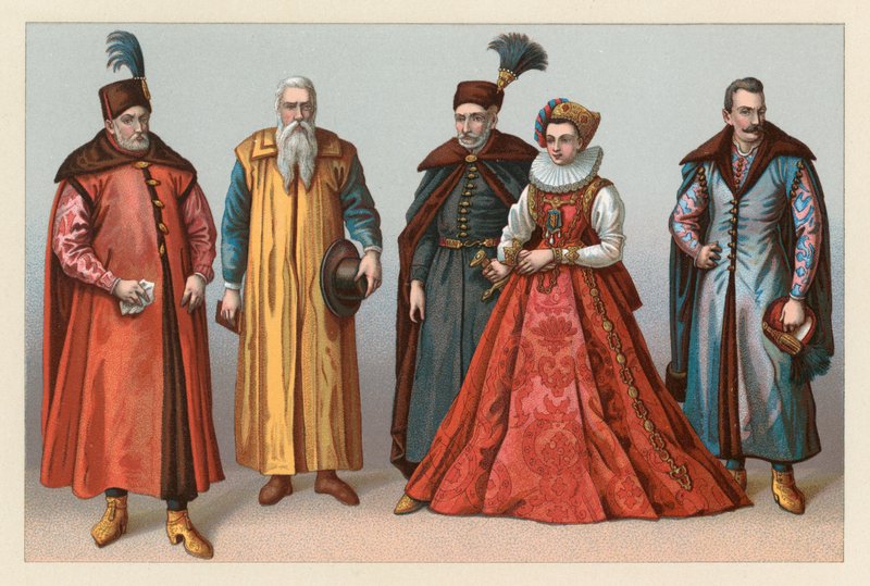 Polen kostume af French School