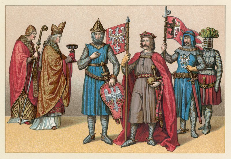 Polen kostume af French School