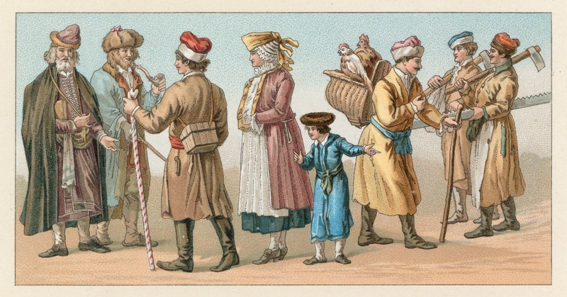 Polen kostume af French School