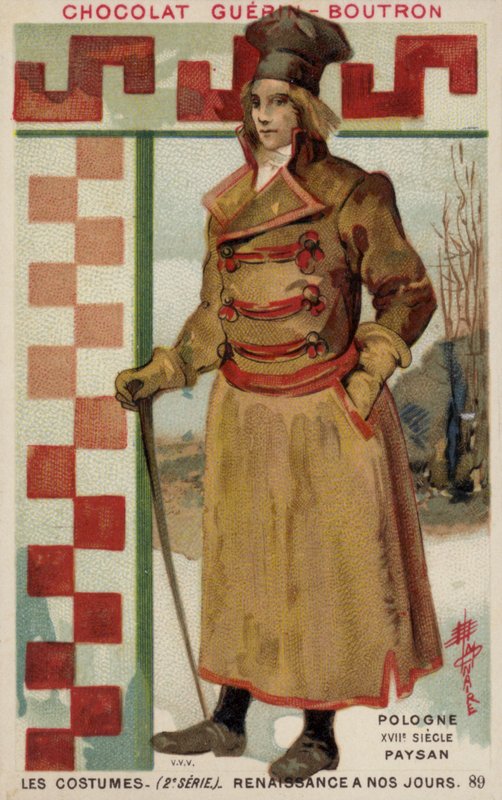Polsk bonde, 1600-tallet af French School