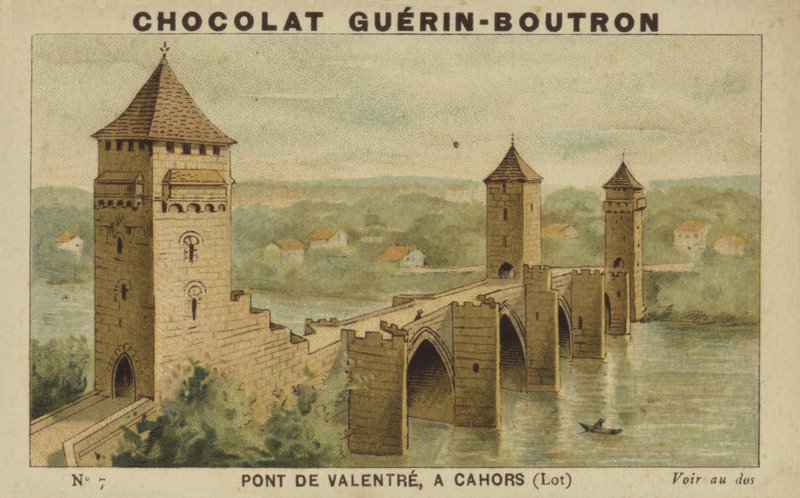 Valentre Bridge, i Cahors, Lot af French School