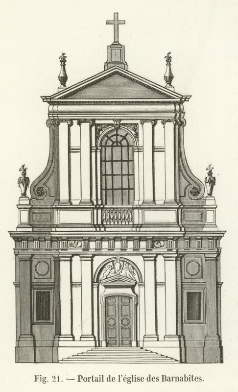 Barnabite Kirke Portal af French School