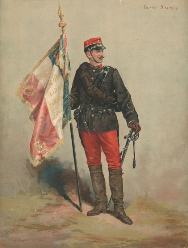 Flagbærer af French School