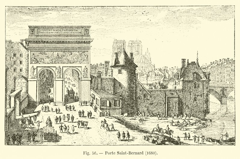 St. Bernard Gate, 1680 af French School
