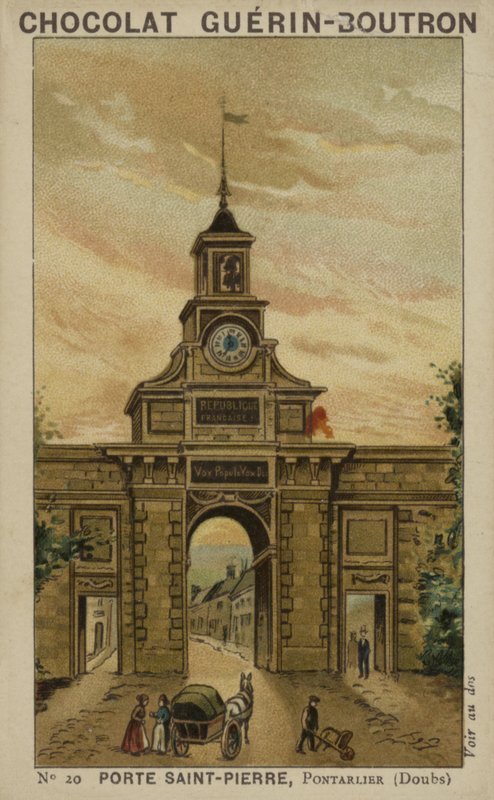 Porte Saint-Pierre, Pontarlier, Doubs af French School