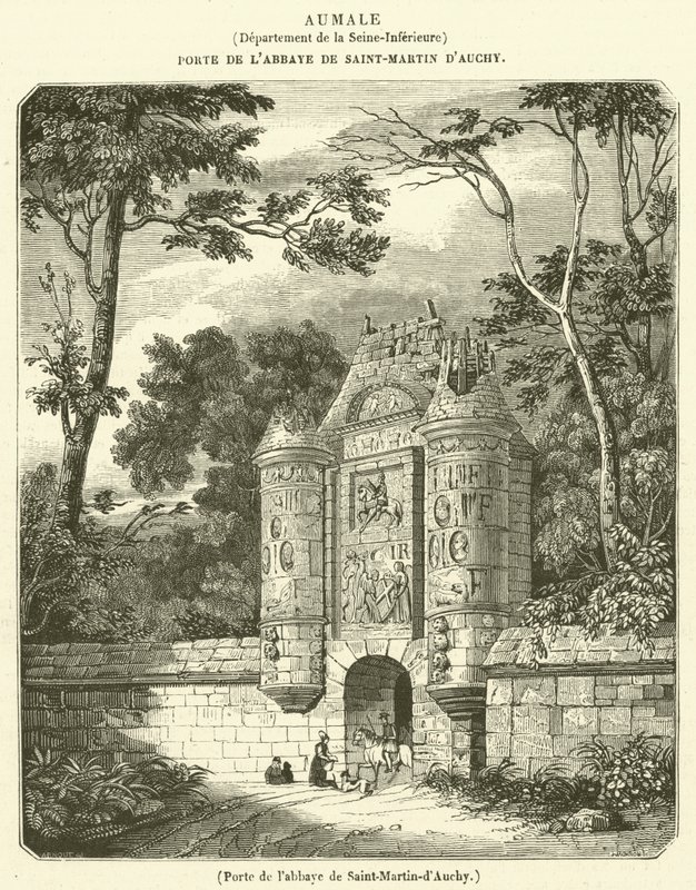 Døren til klosteret Saint-Martin-d