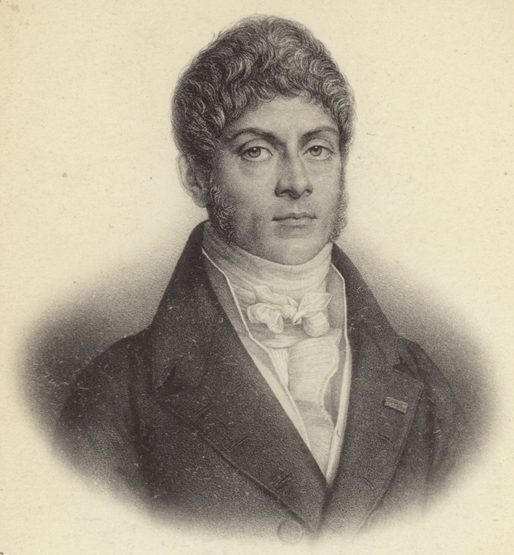 Portræt af Etienne Mehul af French School