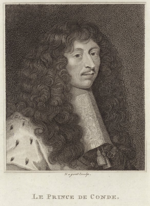 Portræt af Louis de Bourbon, Prins af Condé af French School