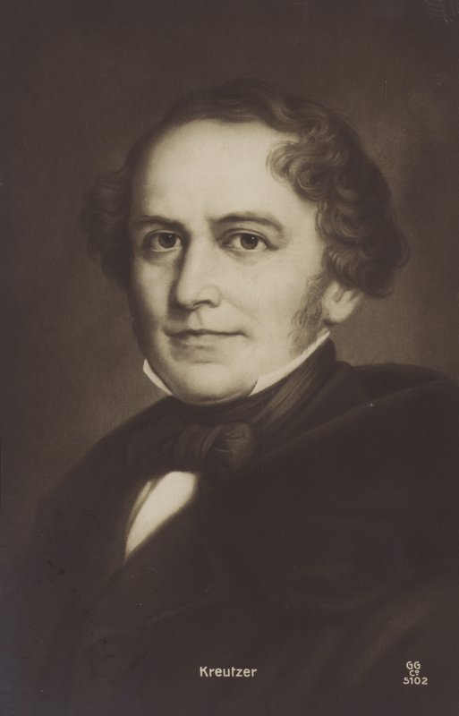 Portræt af Rodolphe Kreutzer af French School