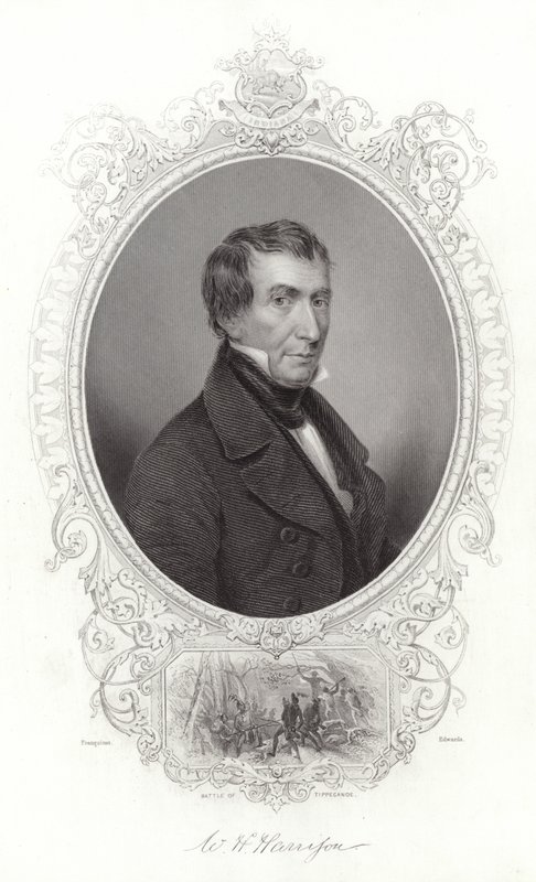 Portræt af William Henry Harrison af French School