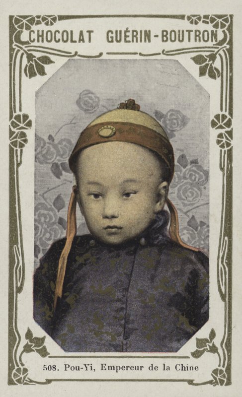 Pou-Yi, Kinas kejser (farvet foto) af French School