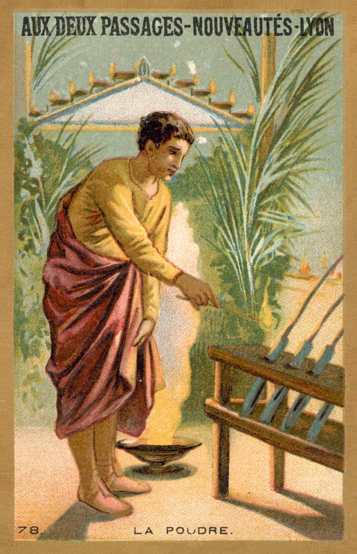 Pulver (chromolitho) af French School