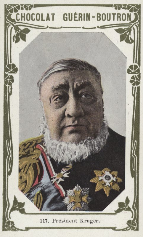 Præsident Kruger (farvet foto) af French School