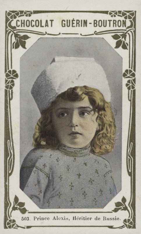 Prins Alexis, Heritier de Russie (farvet foto) af French School