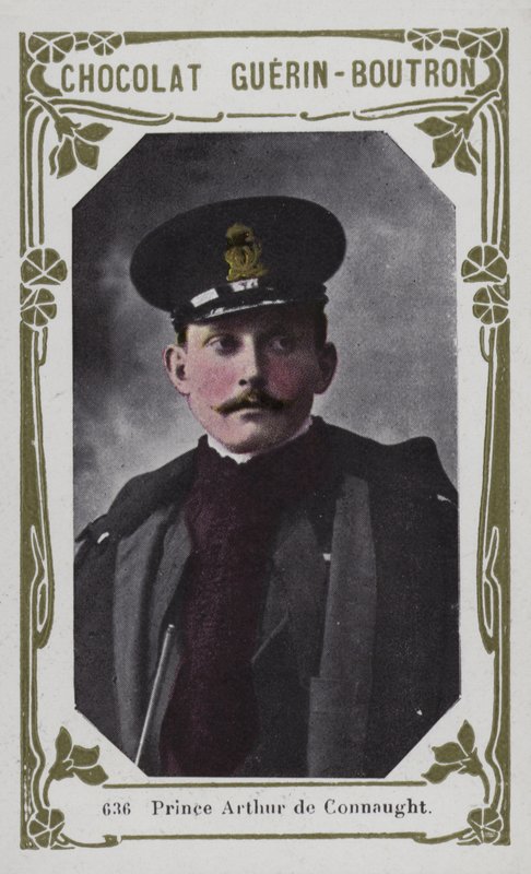 Prins Arthur de Connaught (farvet foto) af French School