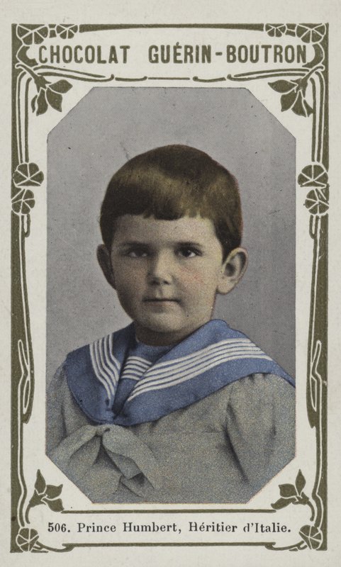 Prins Humbert, Heritier dItalie (farvet foto) af French School