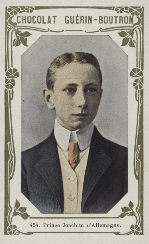 Prins Joachim dAllemagne (farvet foto) af French School
