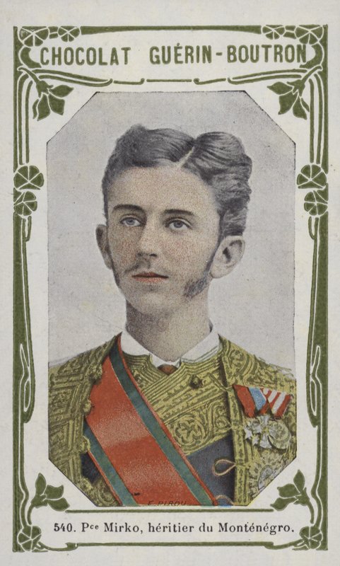 Prins Mirko, heritier du Montenegro (farvet foto) af French School