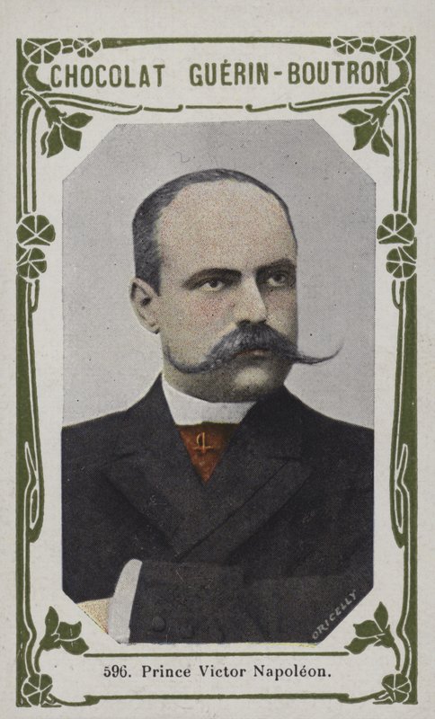 Prins Victor Napoleon (farvet foto) af French School