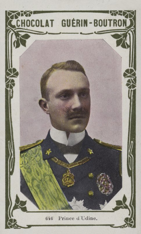 Prince dUdine (farvet foto) af French School