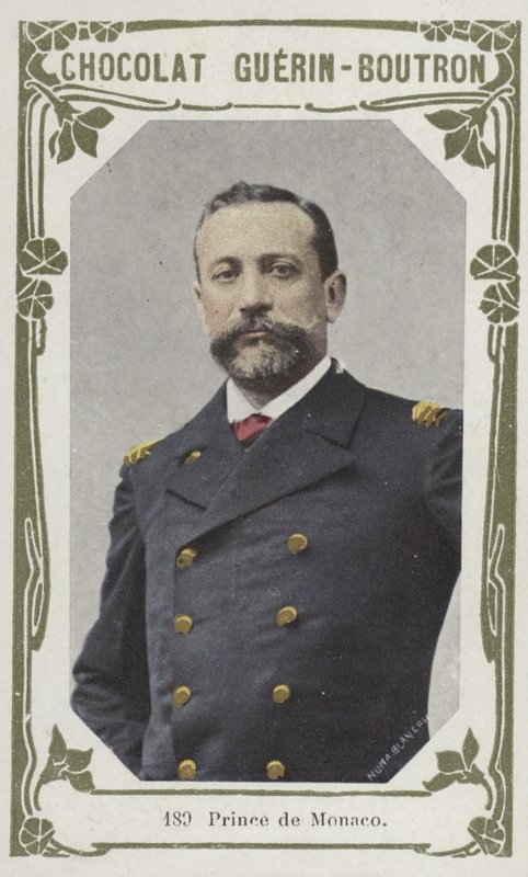 Prince de Monaco (farvet foto) af French School