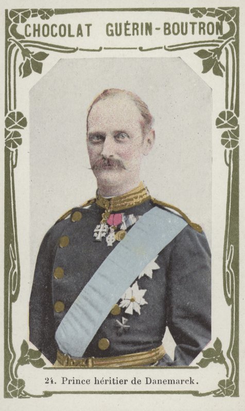 Prince heritier de Danemark (farvet foto) af French School