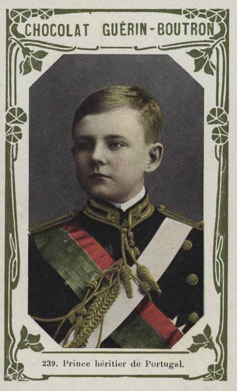 Prince heritier de Portugal (farvet foto) af French School
