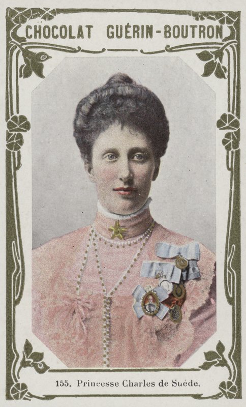 Prinsesse Charles de Suede (farvet foto) af French School