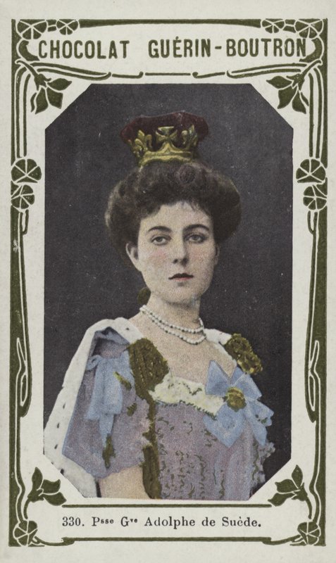 Prinsesse Gustav Adolf af Sverige (farvet foto) af French School