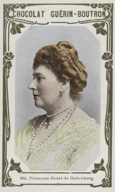 Prinsesse Henrik af Battenberg (farvet foto) af French School