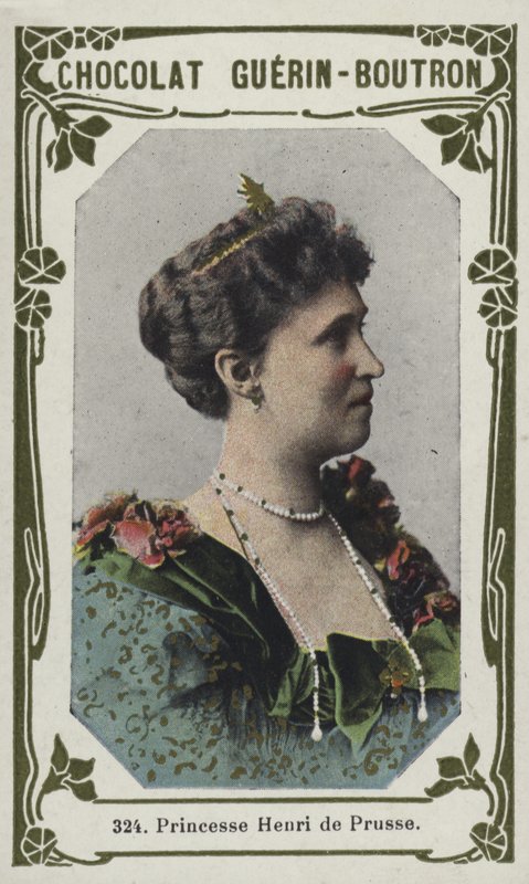 Prinsesse Henrik af Preussen (farvet foto) af French School
