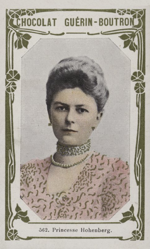 Prinsesse Hohenberg (farvet foto) af French School