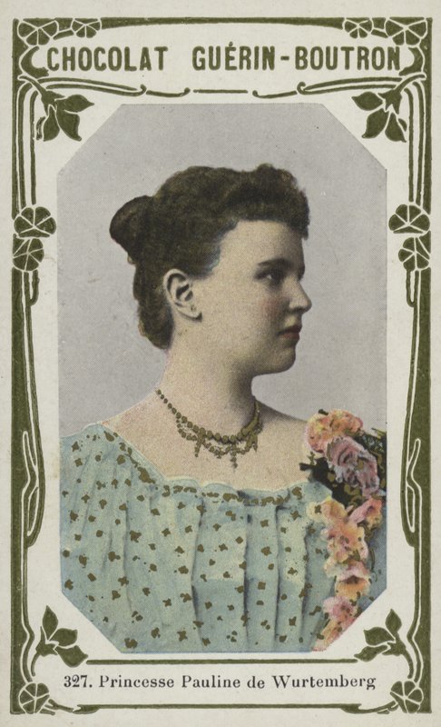 Prinsesse Pauline af Württemberg (farvet foto) af French School