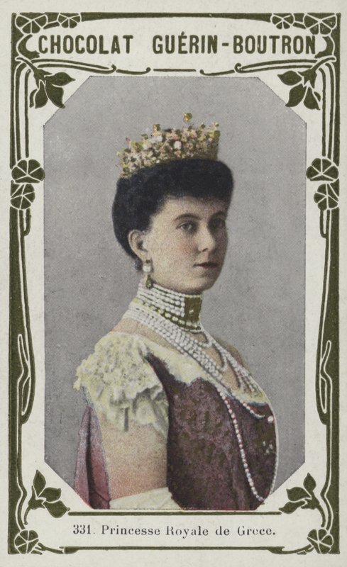 Prinsesse Royal af Grækenland (farvet foto) af French School