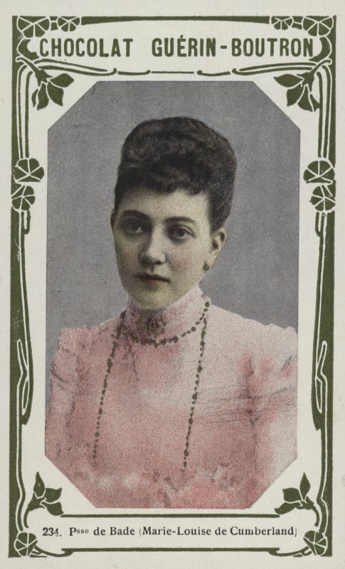 Prinsesse af Baden, Marie-Louise af Cumberland (farvet foto) af French School
